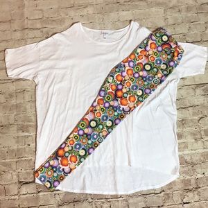 NWT LuLaRoe Outfit 3XL Irma and TC Leggings